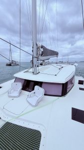 deck, FP 40 Isla, catamaran for sale