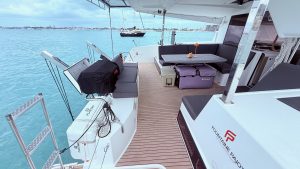 cockpit, FP 40 Isla, catamaran for sale