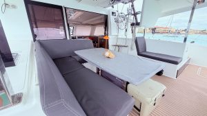 deck, FP 40 Isla, catamaran for sale