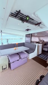 deck, FP 40 Isla, catamaran for sale