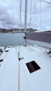 deck, FP 40 Isla, catamaran for sale