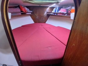 bed, Endurance 35 Ketch, sailboat for sale