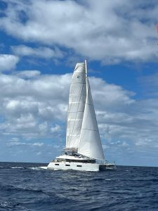 underway, Lagoon 620, catamaran for sale