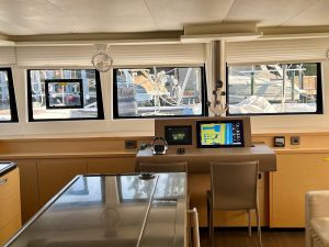 navigation station, Lagoon 620, catamaran for sale