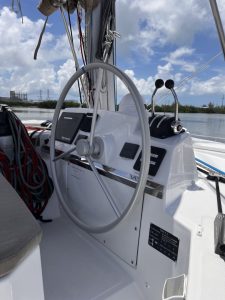 helm, Bali 4.2, catamaran for sale