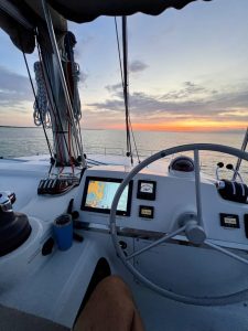 helm, Bali 4.2, catamaran for sale