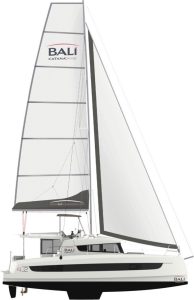 diagram, Bali 4.2, catamaran for sale