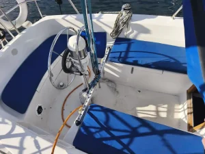 cockpit, C&C, sailboat for sale