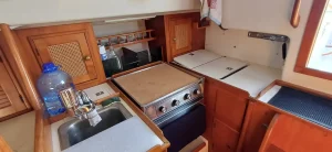 interior, C&C, sailboat for sale