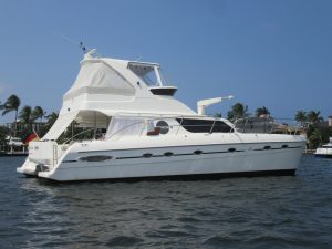 exterior, African Cats 420 Powercat, power catamaran for sale