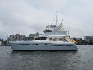 exterior, African Cats 420 Powercat, power catamaran for sale