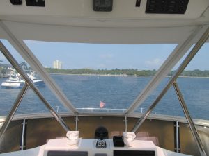 exterior, African Cats 420 Powercat, power catamaran for sale