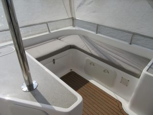 cockpit, African Cats 420 Powercat, power catamaran for sale