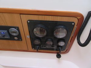 navigation station, African Cats 420 Powercat, power catamaran for sale