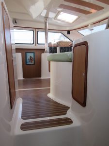 salon, African Cats 420 Powercat, power catamaran for sale