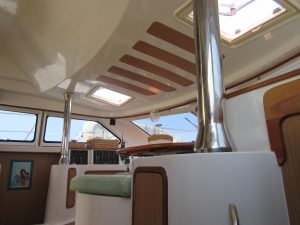 cockpit, African Cats 420 Powercat, power catamaran for sale