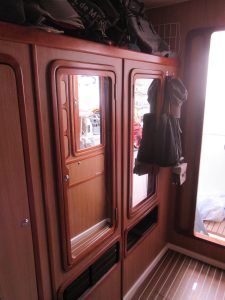 interior, African Cats 420 Powercat, power catamaran for sale