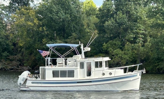exterior, Nordic Tug 34, trawler for sale