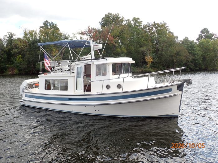 exterior, Nordic Tug 34, trawler for sale