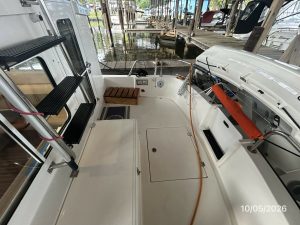 cockpit, Nordic Tug 34, trawler for sale