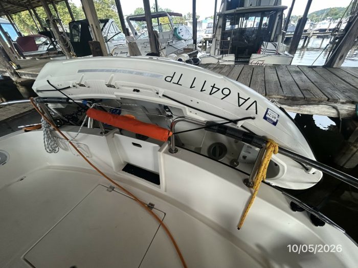 cockpit, Nordic Tug 34, trawler for sale