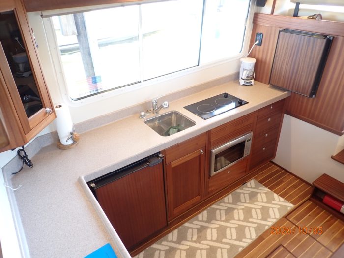 interior, Nordic Tug 34, trawler for sale