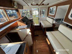 navigation station, Nordic Tug 34, trawler for sale