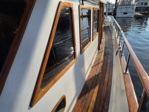 deck, Albin 43, trawler for sale