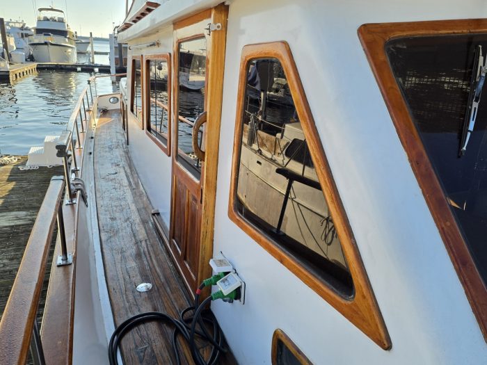 deck, Albin 43, trawler for sale
