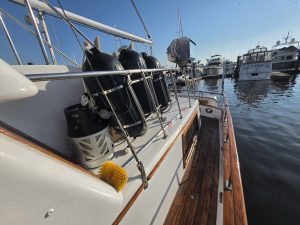deck, Albin 43, trawler for sale