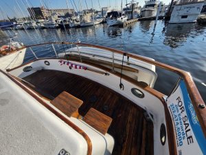 deck, Albin 43, trawler for sale