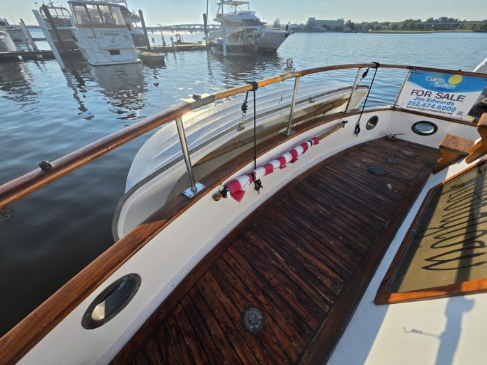 deck, Albin 43, trawler for sale