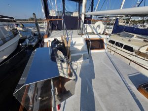 deck, Albin 43, trawler for sale
