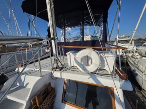 deck, Albin 43, trawler for sale