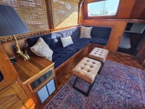salon, Albin 43, trawler for sale